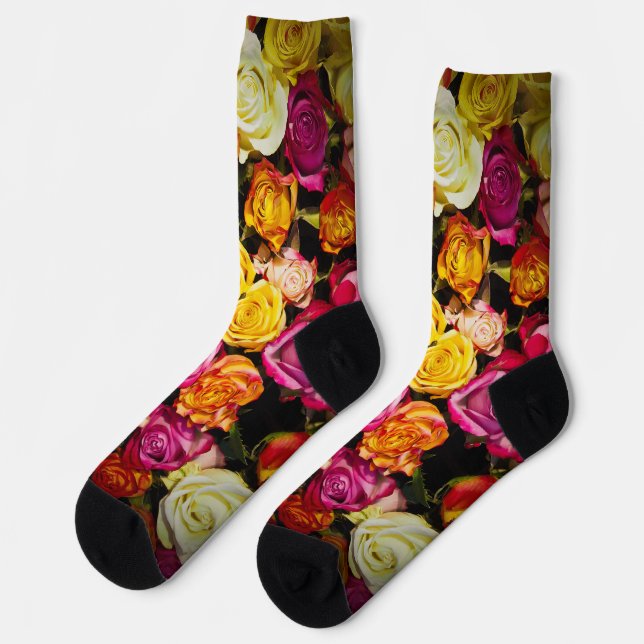 Rose Mix Socks (Left)