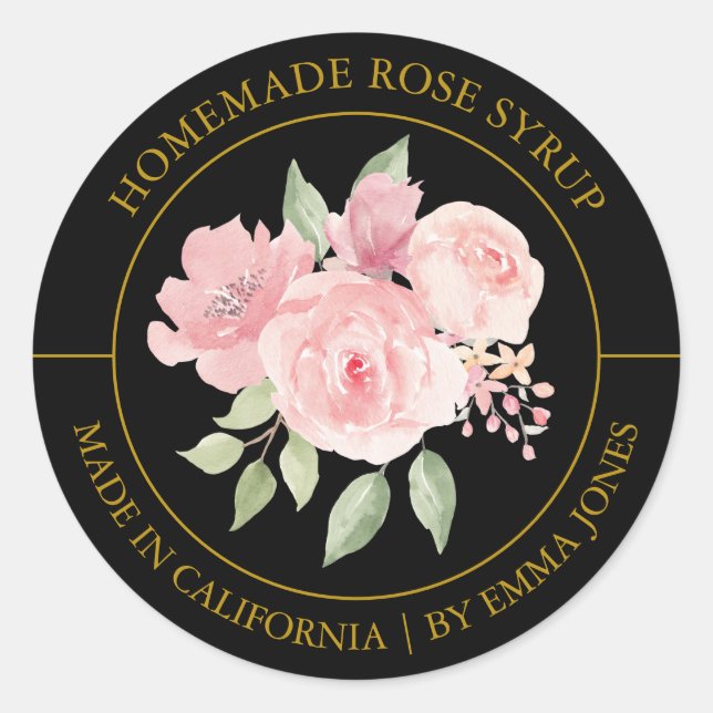 Rose Modern label (Front)