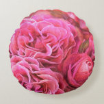 Rose Moods - Desire Art Designer Pillow - Round