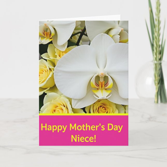 Rose Mothers Day Beauty Card (Front)