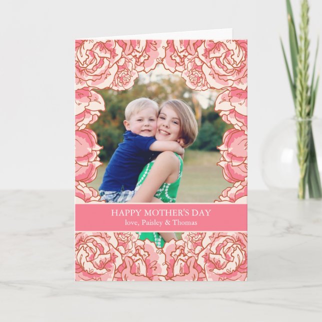 Rose Mother's Day Card (Front)