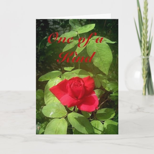 Rose Mother's Day Card (Front)