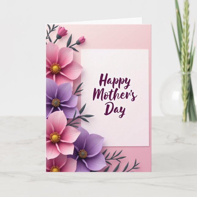 Rose Mothers Day Love Card (Front)