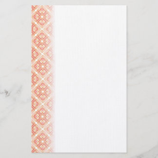 Rose Motif Stationery