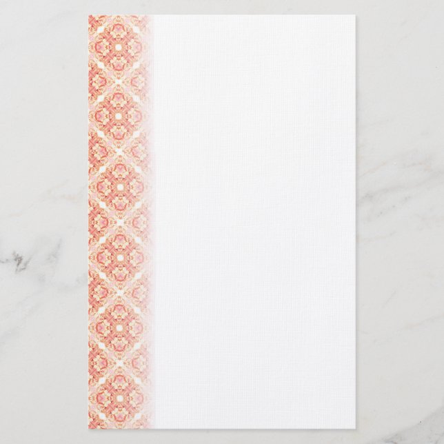 Rose Motif Stationery (Front)