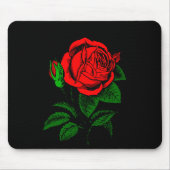 Rose Mouse Pad (Front)