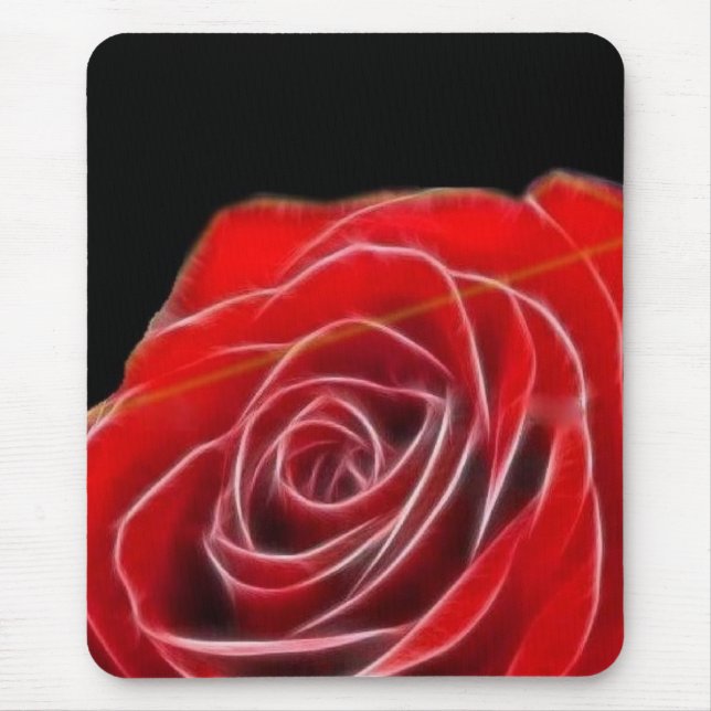 Rose Mouse Pad (Front)