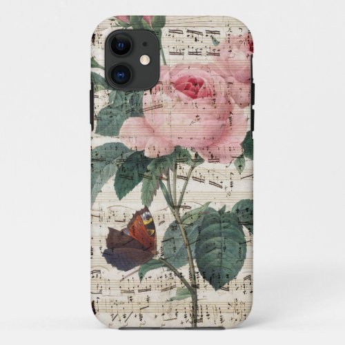 Rose Music iPhone 11 Case