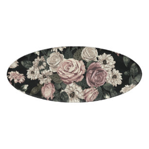 rose name tag