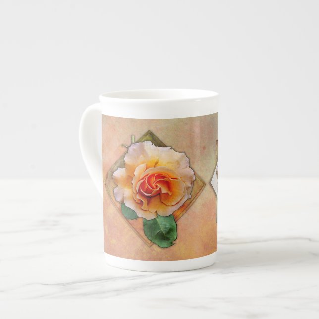 Rose of Another Color - Bone China Cups (Front Left)