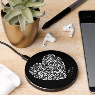Rose Of My Heart Wireless Charger