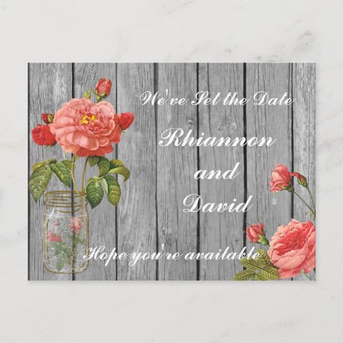 Rose of Orleans Save the Date Card
