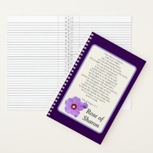 Rose of Sharon Notebook