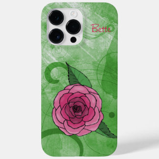 Rose On Green  Case-Mate iPhone 14 Pro Max Case