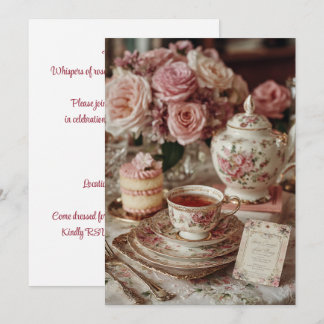 Rose Parlor | Rosewater Glow Invitation