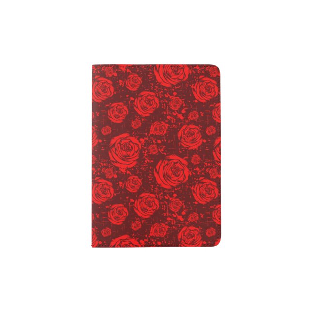 rose passport holder (Front)
