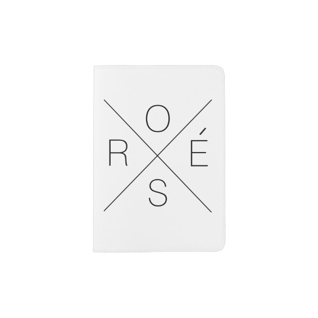 Rosé Passport Holder (Front)