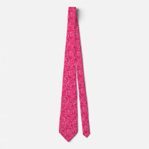 Rose Pattern Brother Vineyard Wedding Neck Tie