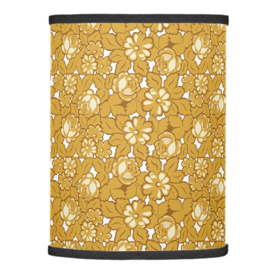 Rose pattern... lamp shade (Right)