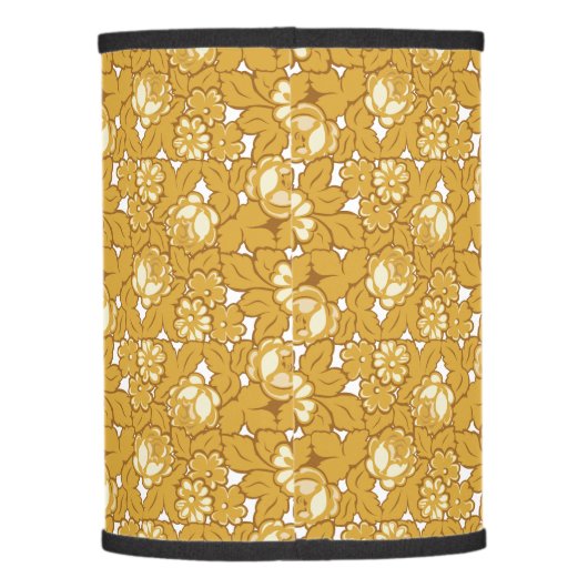 Rose pattern... lamp shade (Back)