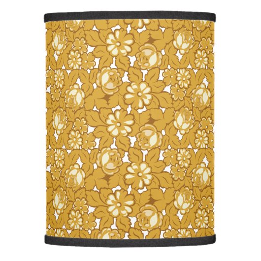 Rose pattern... lamp shade (Front)