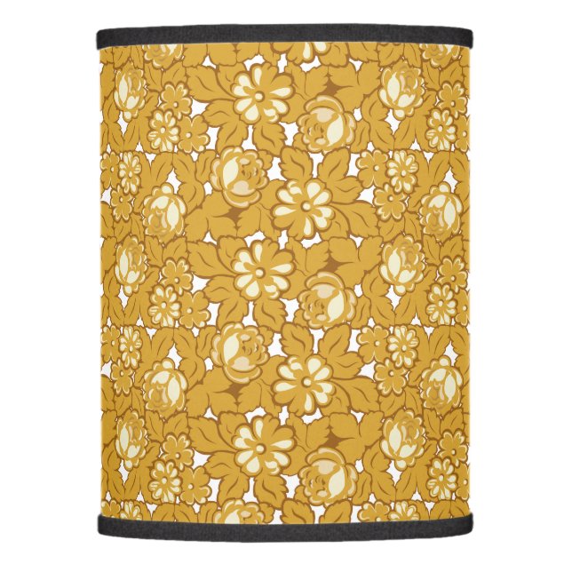 Rose pattern... lamp shade (Front)