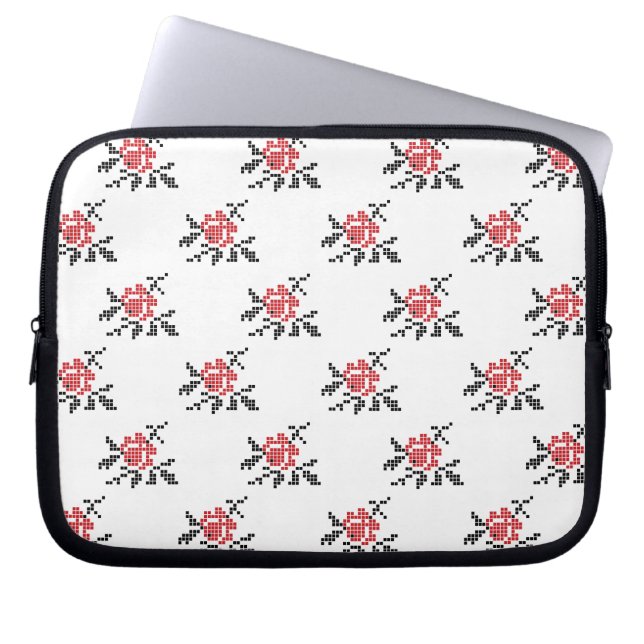 ROSE pattern Laptop Sleeve (Front)