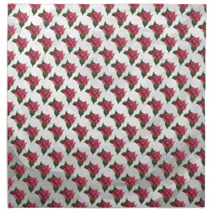Rose Pattern Napkin