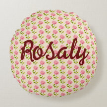 Rose pattern pink