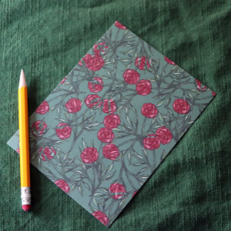 Rose Pattern Roses Patterns Floral Art Flowers Postcard