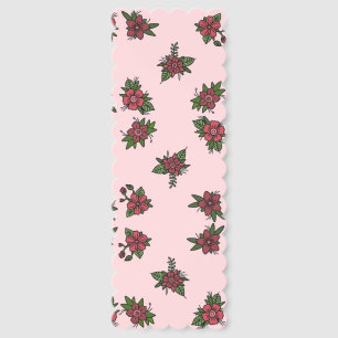 Rose patterns, cute little pink and red design bookmarks