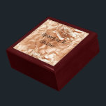 Rose Peach Gold Glam  Gift Box<br><div class="desc">Warm Rose Peach Gold Glam with a foil look</div>