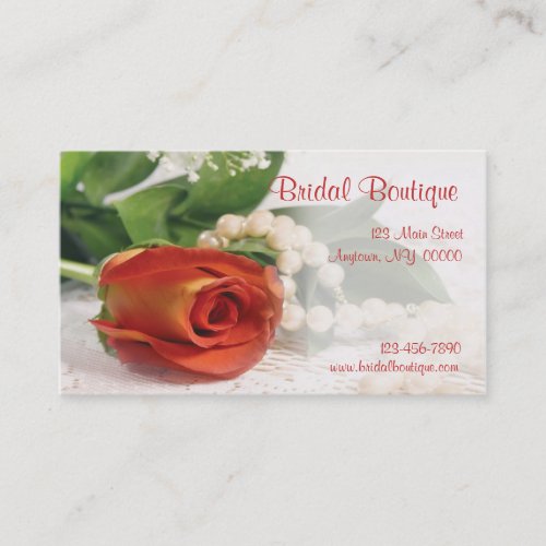 Rose Pearls Business Card