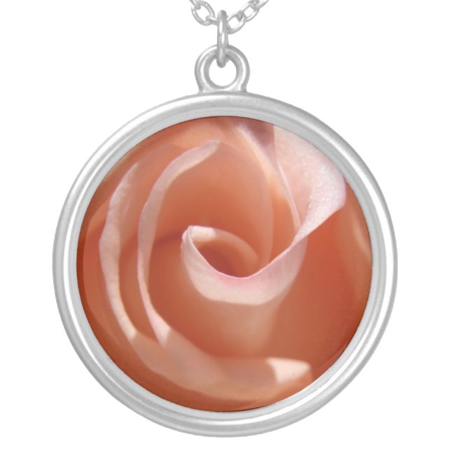 Rose Pendant Necklace (Front)
