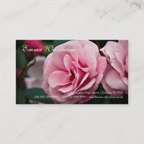 Rose â€¢ Personal Business Card