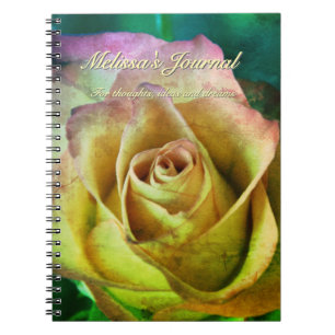 Rose Personalizable Journal or Notebook
