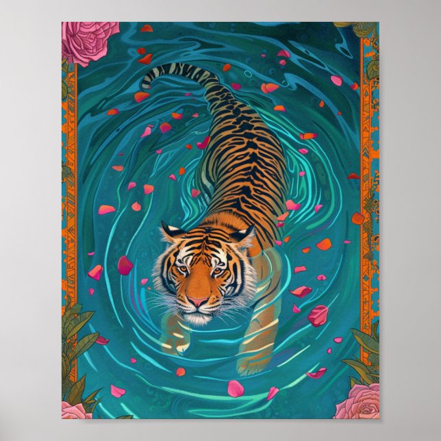 Rose Petal Bath 🥀 Poster (Front)