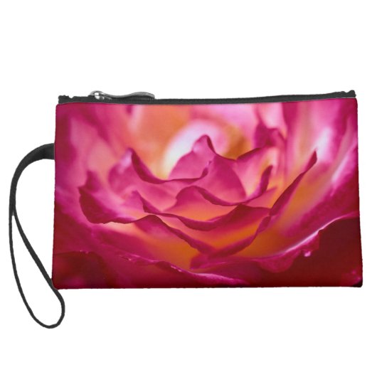 Rose Petal Clutch Wristlet (Back)