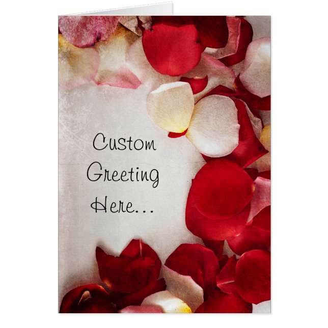 Rose Petal Love Cards (Front)
