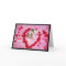 Rose Petals And Cavalier King Charles Spaniel Card