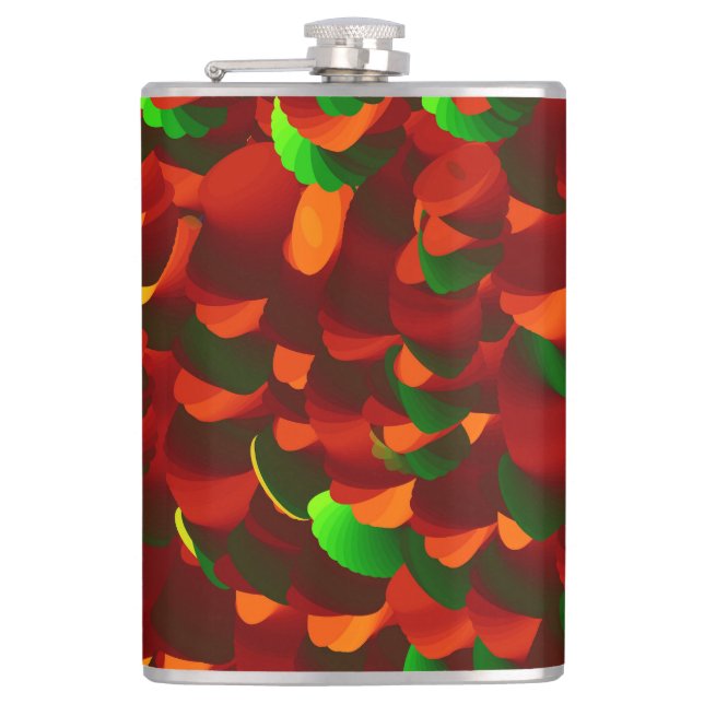 rose petals flask (Front)