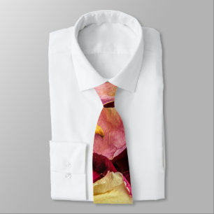 Rose Petals Neck Tie