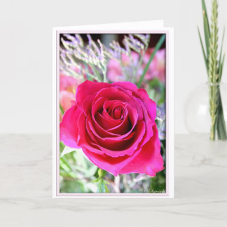 Rose Photo Greeting Card