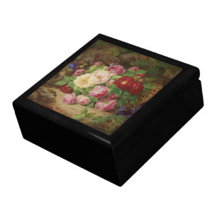 Rose Piece at the Forest Floor with Butterflies Gift Box