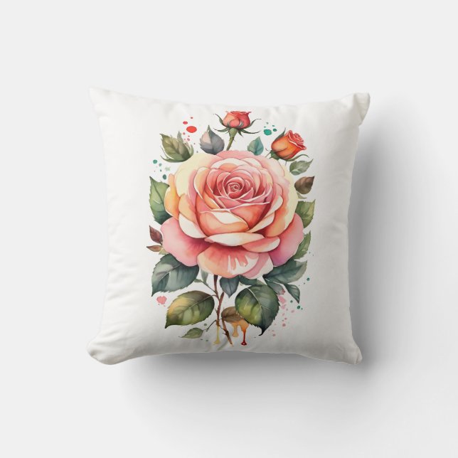 rose pillow (Front)
