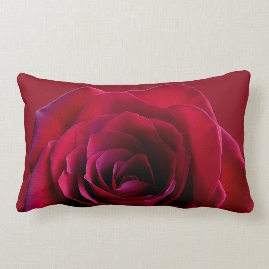 Rose Pillow Personalized Red Rose Pillows & Decor