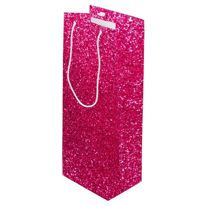 pink wine bag