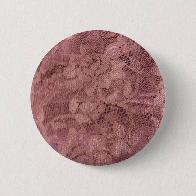 Rose Pink Lace Button (Front)
