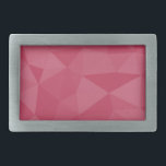 Rose pink light geometric mesh pattern belt buckle<br><div class="desc">Color of the year. Magenta pink light geometric mesh pattern. 
Elegant and cool Triangle geometric mesh with soft light magenta pink red shades gradient.</div>