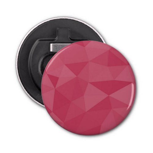 Rose pink light geometric mesh pattern bottle opener